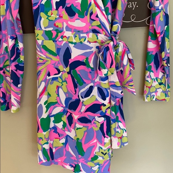 Lilly Pulitzer Tiki Wrap Romper - Picture 3 of 6